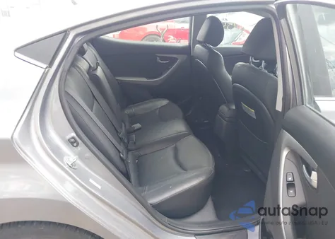 2015 Hyundai Elantra Limited z USA, uszkodzony, nr VIN KMHDH4AE1FU359401